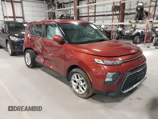 2022 Kia Soul X-Line with VIN KNDJ23AU8N7814087, listed as a IAAI auction lot 41979098 with 27,411 mi miles and . Bid and sale history available at DreamBid. Image 1.