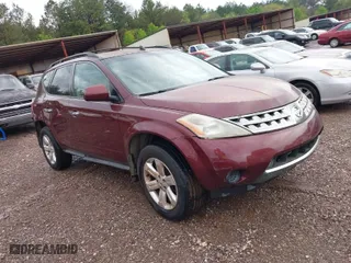 2006 Nissan Murano SL with VIN JN8AZ08T56W409775, listed as a IAAI auction lot 41930473 with 263,551 mi miles. Bid and sale history available at carsss.com. Image 1.