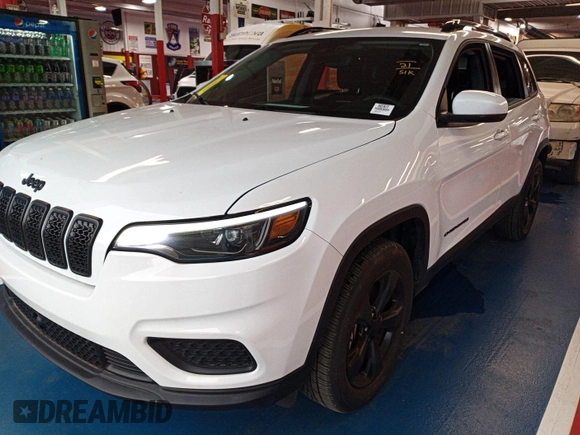2021 Jeep Cherokee Latitude with VIN 1C4PJMCBXMD198312, listed as a IAAI auction lot 42737697 with 51,228 mi miles and . Bid and sale history available at DreamBid. Image 10.
