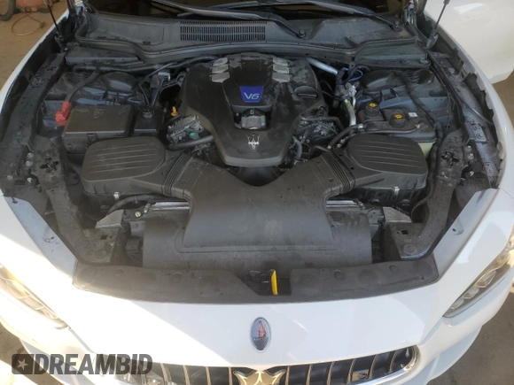 2017 Maserati Ghibli S Q4 z VIN ZAM57RTAXH1221570, wystawiony jako Copart lot #56003065 z przebiegiem 96 414 mil mil oraz Szkody całkowita. Historia ofert i sprzedaży dostępna na DreamBid. Obrazek 11.