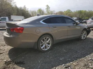 2017 Chevrolet Impala LT with VIN 2G1105S37H9196814, listed as a Copart auction lot 52831285 with 64,749 mi miles and Salvage Title. Bid and sale history available at DreamBid. Image 3.