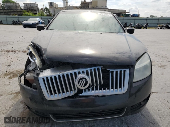 2008 Mercury Milan Premier with VIN 3MEHM08168R609298, listed as a Copart auction lot 59262054 with 166,995 mi miles and Salvage Title. Bid and sale history available at carsss.com. Image 5.