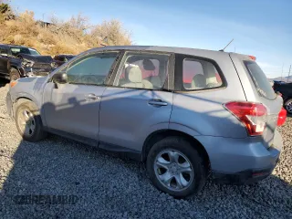2014 Subaru Forester 2.5i with VIN JF2SJAAC5EG448982, listed as a Copart auction lot 81232374 with 124,005 mi miles and Salvage Title. Bid and sale history available at carsss.com. Image 2.