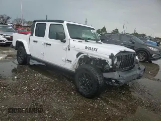 2021 Jeep Gladiator Willys with VIN 1C6HJTAG2ML536554, listed as a Copart auction lot 50298155 with 39,029 mi miles and Salvage Title. Bid and sale history available at carsss.com. Image 11.