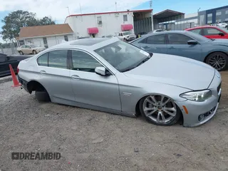2015 BMW 5 Series 535i xDrive with VIN WBA5B3C54FD544802, listed as a IAAI auction lot 41283822 with 93,828 mi miles. Bid and sale history available at carsss.com. Image 13.