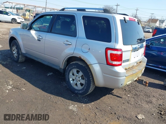 2011 Ford Escape Limited with VIN 1FMCU9EG8BKB38819, listed as a IAAI auction lot 41767666 with 127,490 mi miles. Bid and sale history available at carsss.com. Image 3.