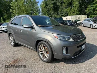 2014 Kia Sorento SX with VIN 5XYKWDA78EG445095, listed as a Copart auction lot 88579225 with 160,248 mi miles and Clean Title. Bid and sale history available at DreamBid. Image 1.