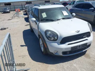 2012 MINI Countryman S with VIN WMWZC3C51CWL87051, listed as a IAAI auction lot 41837130 with 108,990 mi miles and . Bid and sale history available at DreamBid. Image 1.