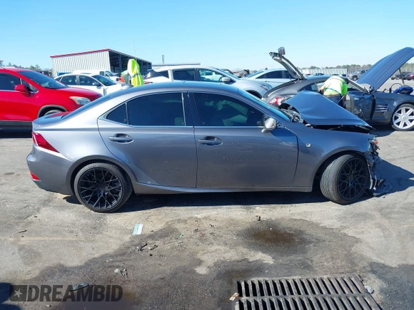 2014 Lexus IS 350 with VIN JTHBE1D21E5005034, listed as a IAAI auction lot 41674483 with 110,456 mi miles. Bid and sale history available at carsss.com. Image 12.
