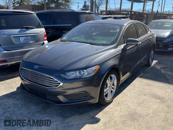 2018 Ford Fusion SE with VIN 3FA6P0HD9JR162701, listed as a Copart auction lot 41845814 with 160,219 mi miles. Bid and sale history available at carsss.com. Image 2.