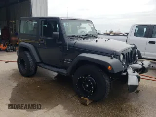 2017 Jeep Wrangler Sport with VIN 1C4AJWAGXHL540496, listed as a Copart auction lot 50692705 with 115,042 mi miles and Salvage Title. Bid and sale history available at DreamBid. Image 4.