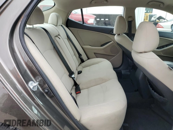 2015 Kia Optima LX with VIN 5XXGM4A71FG399613, listed as a Copart auction lot 49893665 with 201,876 mi miles and Salvage Title. Bid and sale history available at carsss.com. Image 10.