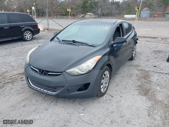 2012 Hyundai Elantra GLS PZEV with VIN 5NPDH4AE9CH138073, listed as a IAAI auction lot 41542700 with 138,580 mi miles. Bid and sale history available at carsss.com. Image 2.
