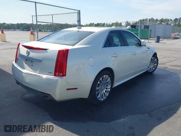 2011 Cadillac CTS Premium with VIN 1G6DS5ED8B0170701, listed as a IAAI auction lot 42068953 with 109,860 mi miles. Bid and sale history available at carsss.com. Image 4.