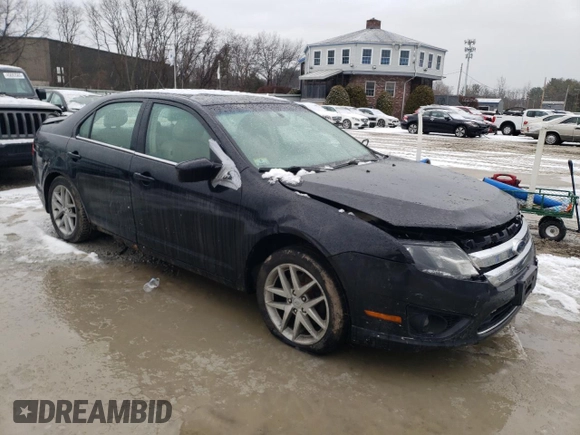 2012 Ford Fusion SEL with VIN 3FAHP0JA7CR127165, listed as a Copart auction lot 45728645 with 193,581 mi miles and Clean Title. Bid and sale history available at DreamBid. Image 4.