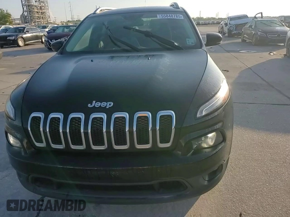 2017 Jeep Cherokee Latitude with VIN 1C4PJLCB3HW514461, listed as a Copart auction lot 55848785 with 50,768 mi miles and Salvage title. Bid and sale history available at DreamBid. Image 14.