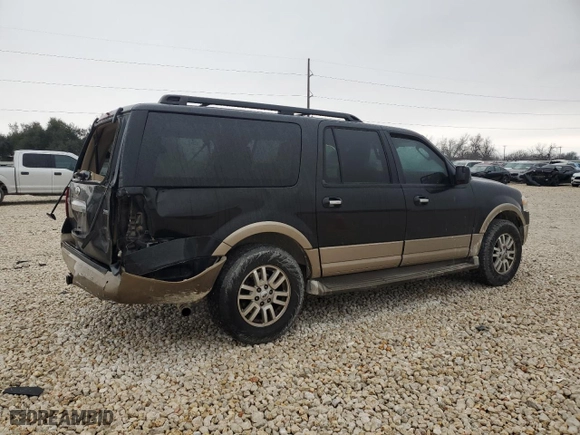 2014 Ford Expedition EL XLT with VIN 1FMJK1H54EEF32894, listed as a Copart auction lot 45593895 with 223,464 mi miles and Salvage Title. Bid and sale history available at carsss.com. Image 3.