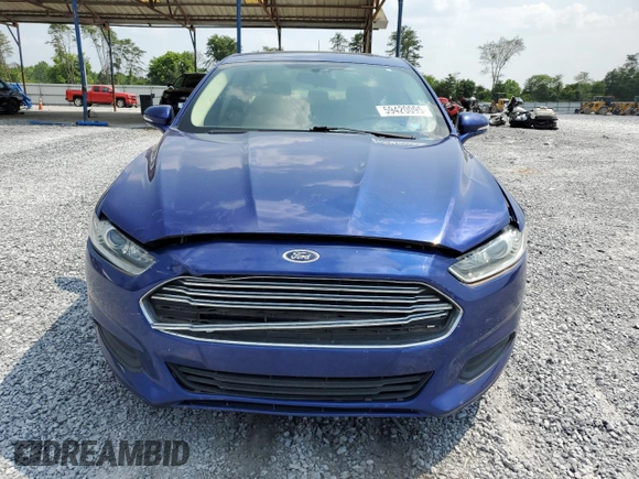 2016 Ford Fusion SE with VIN 3FA6P0H75GR375213, listed as a Copart auction lot 59420095 with 92,397 mi miles and Salvage title. Bid and sale history available at DreamBid. Image 5.