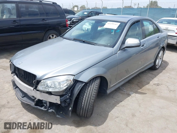 2009 Mercedes-Benz C 300 Sport with VIN WDDGF54X29F216725, listed as a IAAI auction lot 42239560 with 189,385 mi miles and . Bid and sale history available at DreamBid. Image 2.