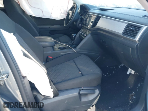 2021 Volkswagen Atlas S with VIN 1V2AP2CA1MC515687, listed as a IAAI auction lot 41083239 with 46,354 mi miles and . Bid and sale history available at DreamBid. Image 5.
