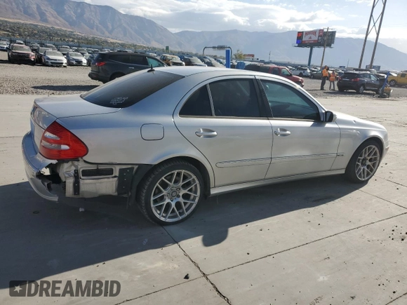 2003 Mercedes-Benz E-Class 5.0L with VIN WDBUF70J53A184754, listed as a Copart auction lot 76954174 with 0 mi miles and Clean Title. Bid and sale history available at carsss.com. Image 3.