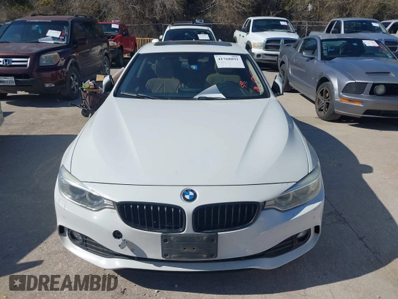 2014 BMW 4 Series 428i xDrive with VIN WBA3N9C58EF721369, listed as a IAAI auction lot 41768891 with 181,068 mi miles and . Bid and sale history available at DreamBid. Image 12.