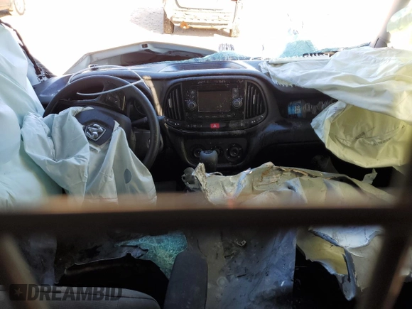 2022 Ram ProMaster City Cargo Tradesman with VIN ZFBHRFAB6N6W44508, listed as a Copart auction lot 86947964 with Not provided miles and Salvage title. Bid and sale history available at DreamBid. Image 8.