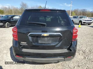2017 Chevrolet Equinox LS with VIN 2GNALBEK7H1531480, listed as a Copart auction lot 49491395 with 0 mi miles and Salvage Title. Bid and sale history available at carsss.com. Image 6.