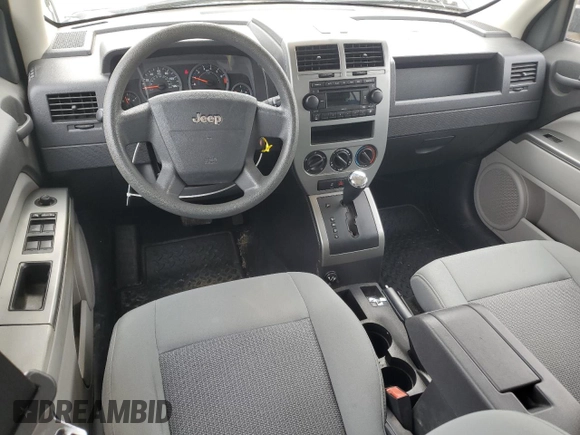 2007 Jeep Patriot Sport с VIN 1J8FF28W37D365202, выставлен на аукционе Copart как лот 56450295 с пробегом 110 302 миль миль и На запчасти • Non repairable. История ставок и продаж доступна на DreamBid. Изображение 8.