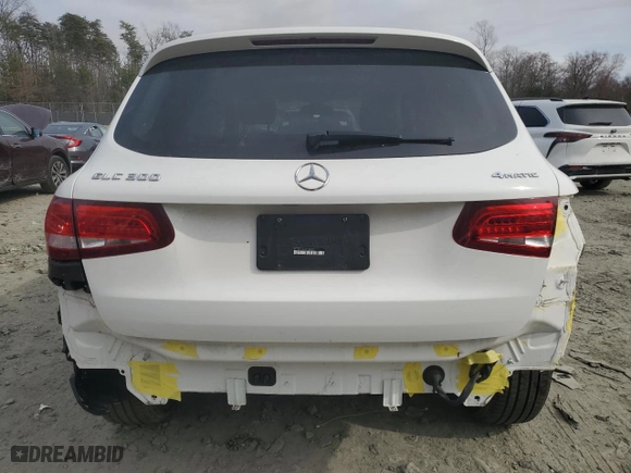 2019 Mercedes-Benz GLC with VIN WDC0G4KB4KV184330, listed as a Copart auction lot 49594395 with 70,247 mi miles and Salvage Title. Bid and sale history available at carsss.com. Image 6.