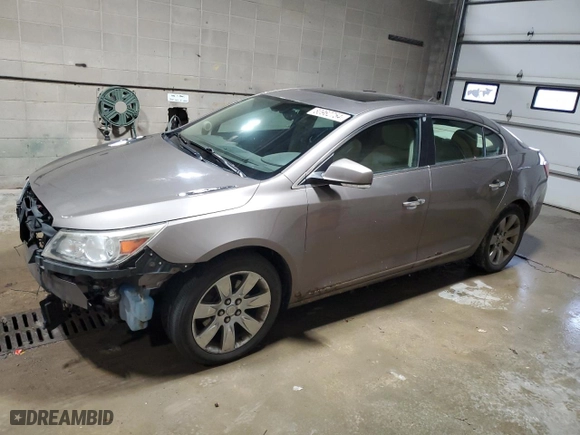 2012 Buick LaCrosse Premium 3 with VIN 1G4GH5E36CF101242, listed as a Copart auction lot 80962754 with 191,003 mi miles and Salvage Title. Bid and sale history available at carsss.com. Image 1.