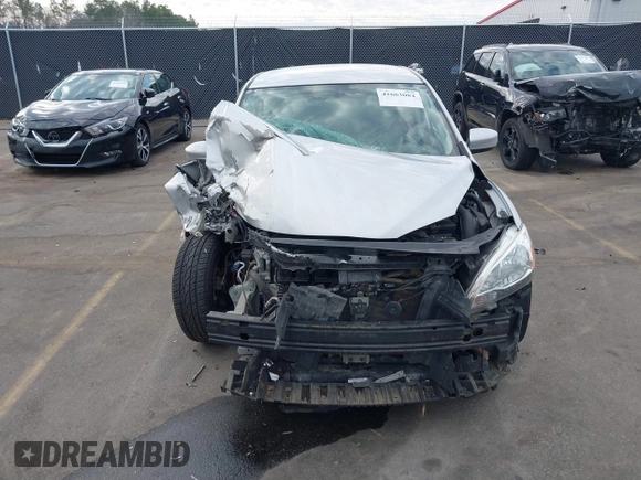 2015 Nissan Sentra SV with VIN 3N1AB7AP3FL669266, listed as a IAAI auction lot 41663084 with 129,737 mi miles and . Bid and sale history available at DreamBid. Image 13.