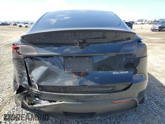 2022 Tesla Model Y Performance with VIN 7SAYGDEF5NF443274, listed as a Copart auction lot 49581905 with Not provided miles and Salvage title. Bid and sale history available at DreamBid. Image 6.
