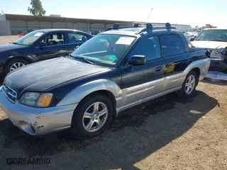 2003 Subaru Baja with VIN 4S4BT61C337101830, listed as a IAAI auction lot 41607704 with 191,296 mi miles. Bid and sale history available at carsss.com. Image 2.