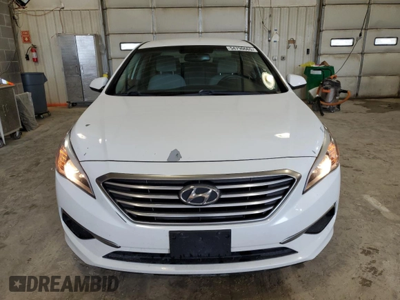 2016 Hyundai Sonata SE with VIN 5NPE24AF8GH369700, listed as a Copart auction lot 54790665 with 114,110 mi miles and Clean Title. Bid and sale history available at carsss.com. Image 5.