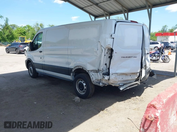 2021 Ford Transit Cargo z VIN 1FTBR1Y89MKA66720, wystawiony jako IAAI lot #42064777 z przebiegiem 112 171 mil mil oraz . Historia ofert i sprzedaży dostępna na DreamBid. Obrazek 3.
