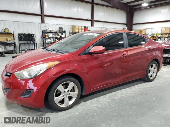2011 Hyundai Elantra Limited z VIN KMHDH4AE3BU098749, wystawiony jako Copart lot #58014305 z przebiegiem 128 552 mil mil oraz Czysty tytuł • Clean title. Historia ofert i sprzedaży dostępna na DreamBid. Obrazek 1.