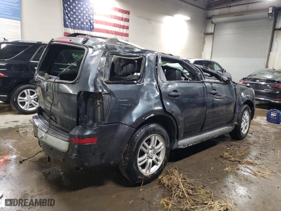 2010 Mercury Mariner Premier with VIN 4M2CN8H70AKJ18368, listed as a Copart auction lot 85695854 with 183,194 mi miles and Non Repairable. Bid and sale history available at carsss.com. Image 3.