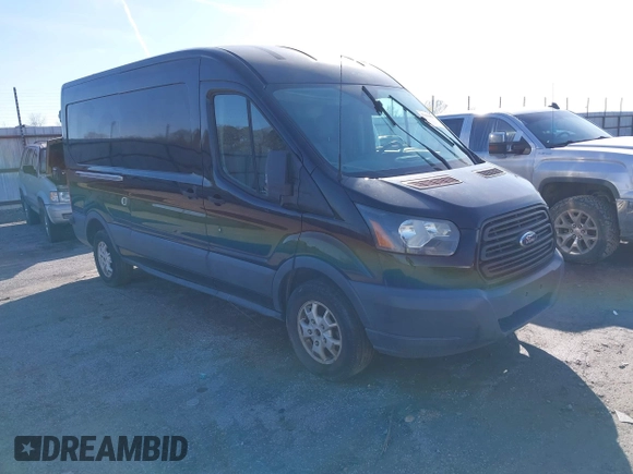 2016 Ford Transit Cargo z VIN 1FTYR2CM0GKB51759, wystawiony jako IAAI lot #41602091 z przebiegiem 158 997 mil mil oraz . Historia ofert i sprzedaży dostępna na DreamBid. Obrazek 1.