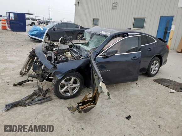 2016 Chevrolet Malibu LS with VIN 1G1ZB5ST9GF175711, listed as a Copart auction lot 51229635 with Not Provided miles and Salvage Title. Bid and sale history available at carsss.com. Image 1.
