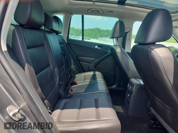 2013 Volkswagen Tiguan SE with VIN WVGBV7AX8DW011356, listed as a Copart auction lot 58099355 with 99,513 mi miles and Salvage title. Bid and sale history available at DreamBid. Image 11.