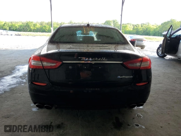2016 Maserati Quattroporte S with VIN ZAM56RPA3G1189783, listed as a Copart auction lot 50347163 with 85,412 mi miles. Bid and sale history available at carsss.com. Image 6.