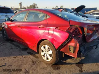 2016 Hyundai Elantra SE with VIN 5NPDH4AE0GH733173, listed as a IAAI auction lot 41134432 with 83,402 mi miles. Bid and sale history available at carsss.com. Image 3.