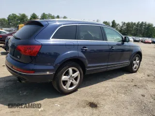 2015 Audi Q7 Premium Plus with VIN WA1LGAFE1FD004894, listed as a Copart auction lot 60435305 with 106,553 mi miles and Salvage title. Bid and sale history available at DreamBid. Image 3.