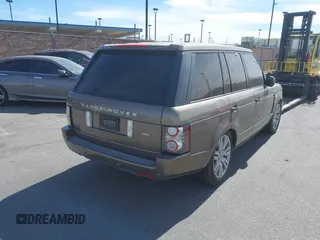 2011 Land Rover Range Rover HSE Lux with VIN SALMF1D40BA333873, listed as a IAAI auction lot 40939320 with Not provided miles and . Bid and sale history available at DreamBid. Image 4.
