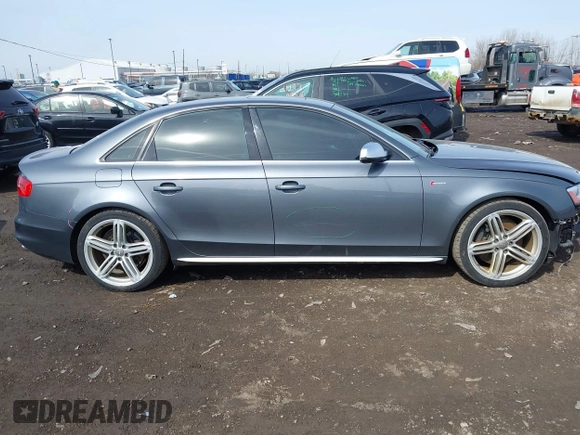 2013 Audi S4 Prestige with VIN WAUKGAFL4DA164439, listed as a IAAI auction lot 41781342 with 174,551 mi miles. Bid and sale history available at carsss.com. Image 13.