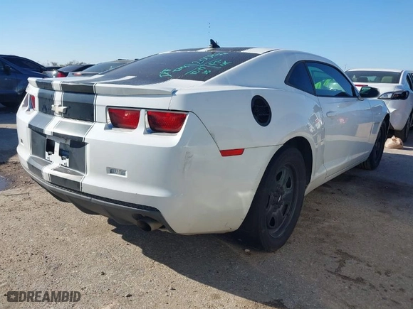 2013 Chevrolet Camaro LS with VIN 2G1FA1E36D9200482, listed as a IAAI auction lot 41137695 with 148,222 mi miles. Bid and sale history available at carsss.com. Image 4.