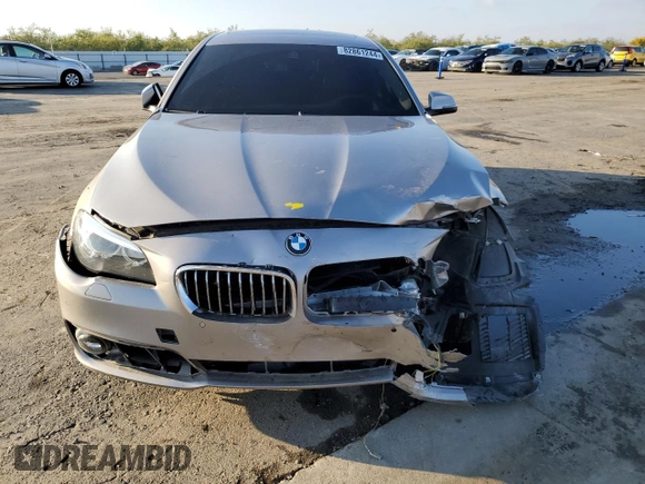 2016 BMW 5 Series 535i with VIN WBA5B1C52GG133919, listed as a Copart auction lot 82861244 with 34,041 mi miles and Salvage Title. Bid and sale history available at DreamBid. Image 5.