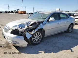 2009 Buick Lucerne CXL-3 with VIN 1G4HD57M19U138192, listed as a Copart auction lot 46449325 with 35,199 mi miles and Salvage Title. Bid and sale history available at DreamBid. Image 1.