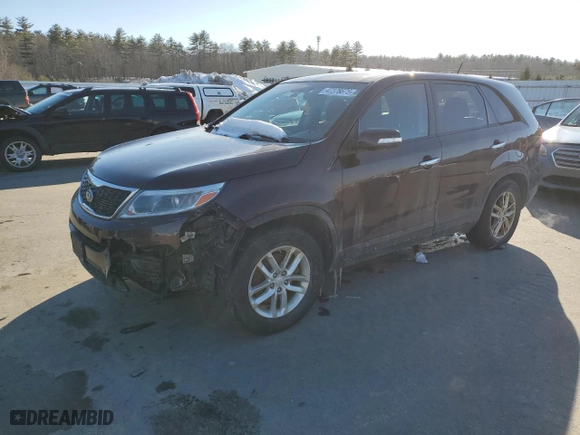 2015 Kia Sorento LX with VIN 5XYKT3A63FG621384, listed as a Copart auction lot 47376675 with 112,649 mi miles and Salvage Title. Bid and sale history available at carsss.com. Image 1.